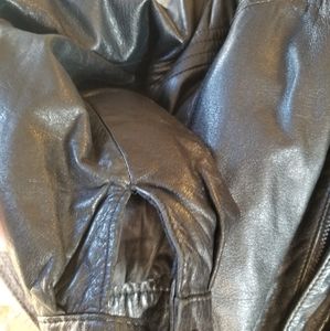 Black Medium English leather jacket